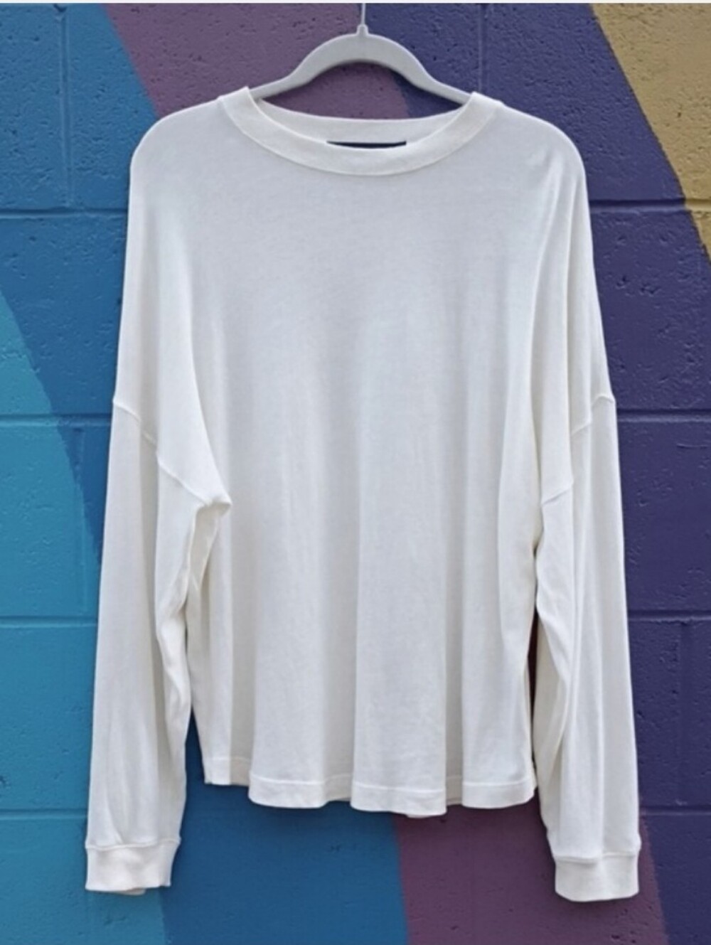Jenni Kayne Cotton 100% Oversized Sweater Made In Peru Good Condition sz XS